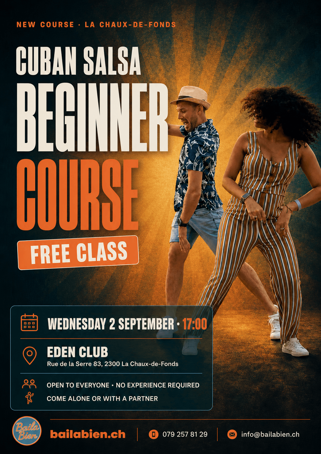 New Cuban Salsa Beginner Course